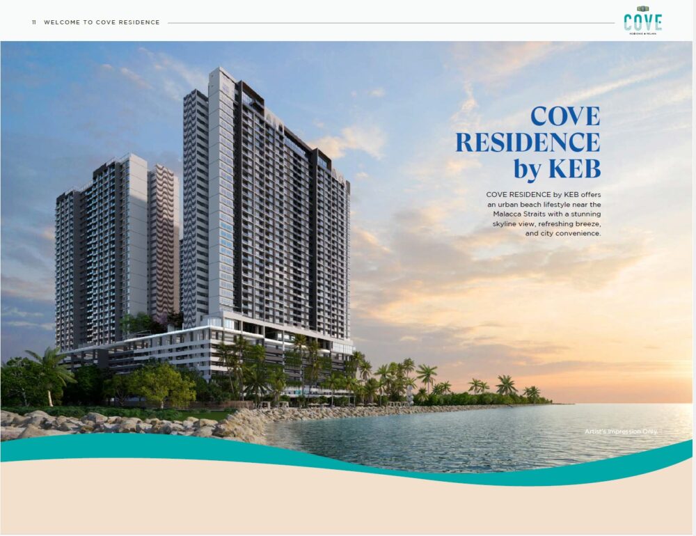 Cove Residence,Kota Syahbandar Melaka